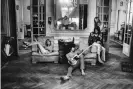  ?? ?? ‘They broke the mould’ … from left, Anita Pallenberg, Keith Richards, Gram Parsons and a friend at Villa Nellcôte. Photograph: Dominique Tarlé