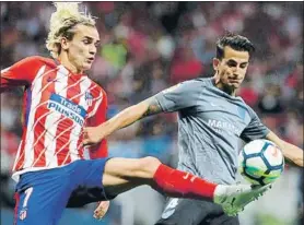  ?? FOTO:J.A.S ?? Antoine Griezmann, en una acción en un partido del equipo rojiblanco