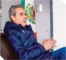  ?? ?? El presidente tuzo sabe que el trabajo que hace el club no cualquiera lo quiere hacer.