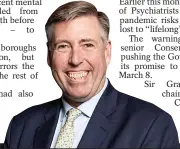  ??  ?? SCHOOLS ARE SO VITAL: Sir Graham Brady