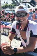  ?? FOTO: PRIVAT ?? Theis Jakob Pedersen tok andreplass i klassen M25-M29 i helgens Ironman 70.3 i Haugesund.