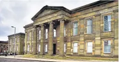  ??  ?? in the dock Scott Llewellyn appeared at Hamilton Sheriff Court