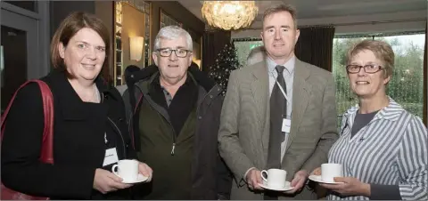  ??  ?? Elaine Walsh, Micheál Delaney, Rory O’Mahony and Catherine McPartlin of Wexford Walking Trails.