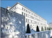  ?? REUTERS ?? The WTO on Wednesday extended its negotiatio­ns by a day.