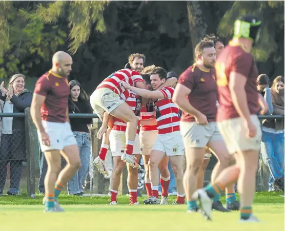  ?? Rodrigo néspolo ?? Alumni está de festejo, con los chicos nuevos que se suman y la estructura que no se resiente; Newman lo comprobó