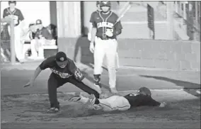  ?? Barbara hall ?? The Gordon Central High School baseball team collected its first Region 7-2A victory of the year earlier this week when they defeated Dade County, 9-8, in Trenton.