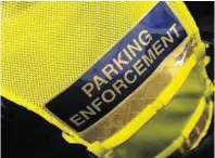  ??  ?? Parking officers will be on the streets from Monday