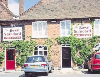  ??  ?? The former Royal Standard pub