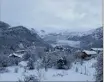  ?? (Photo Danièle Gastaldi) ?? Le village de la Bolline Valdeblore s’est réveillé, hier matin, sous un manteau de neige.