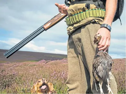  ?? Picture: PA. ?? RSPB Scotland is urging the UK Government to get tougher on driven grouse shooting.