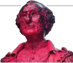  ??  ?? This statue of Prime Minister John A. Macdonald in Montreal’s Place du Canada was vandalized three times in 2018.