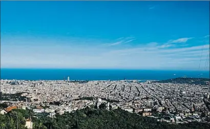  ?? XAVIER CERVERA ?? L’atmosfera diàfana de divendres després d’uns quants dies de pluja