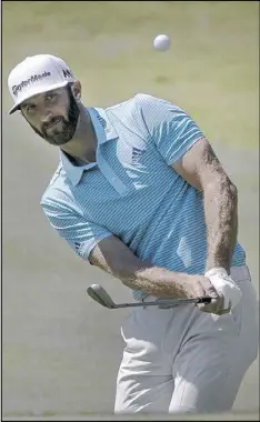  ?? RALPH BARRERA / AMERICAN-STATESMAN ?? World No. 1 and top Match Play seed Dustin Johnson moved to 2-0 by knocking off two-time major champion Martin Kaymer, 3 and 2.