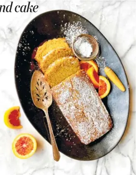  ?? LYNDA BALSLEV-TASTEFOOD ?? Blood orange pound cake