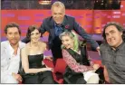  ??  ?? Our favourite irreverent host is back with more fab A-list celebritie­s in tonight’s episode of The Graham Norton Show.