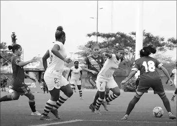  ?? Twitter de Barcelona femenino ?? •
Barcelona es el único invicto de la Superliga femenina de fútbol, en este año.