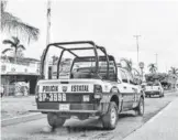  ?? RENÉ CORRALES ?? Policías lo detuvieron