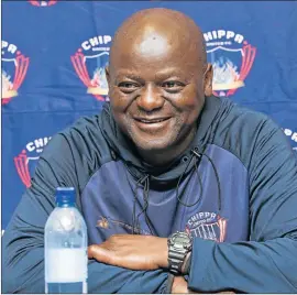  ?? Picture: GALLO IMAGES ?? UPBEAT: Dan Malesela, coach of Chippa United, is confident his side will have the measure of Cape Town City when the two sides clash in a Premier Soccer League fixture today