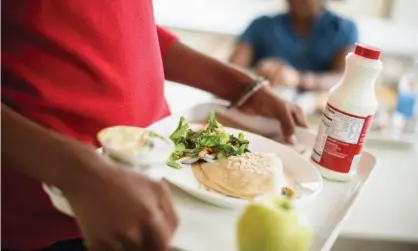  ??  ?? Previously, they had attempted to serve only tuna sandwiches to students with debt, a practice that prompted an outcry, and was deemed lunch shaming by residents. Photograph: Alamy Stock Photo