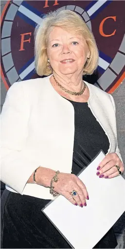  ?? SNS. ?? Ann Budge has acted quickly to cut costs at Hearts.