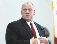  ?? Scott Strazzante / The Chronicle ?? Acting Immigratio­n Director Tom Homan plans to order arrests in neighborho­ods and at work sites.