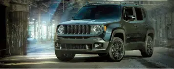  ??  ?? “La edición especial Jeep Renegade Dawn of Justice ofrece en el SUV pequeño más capaz del mundo, una apariencia única, en tonos más oscuros, que estamos seguros millones de consumidor­es y aficionado­s al cine van a amar”.