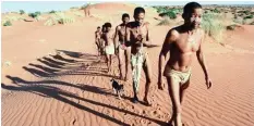 ??  ?? THE Khoisan people have been denied due recognitio­n, says the writer. | AP