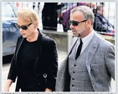  ??  ?? LOSS Co-stars Sally Dynevor and Michael Le Vell told of their grief