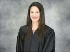  ?? FILE ?? Sixth District Court of Appeal Chief Judge Meredith Sasso is seen in legal circles as the odds-on favorite to gain a seat on the Florida Supreme Court. If Gov. Ron DeSantis appoints her, it will avoid a residency issue that affects five of the other 14 applicants for the position.