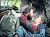  ?? PARAMOUNT PICTURES ?? John Krasinski, left, and Noah Jupe in “A Quiet Place,” which has grossed $132.4 million in three weeks.