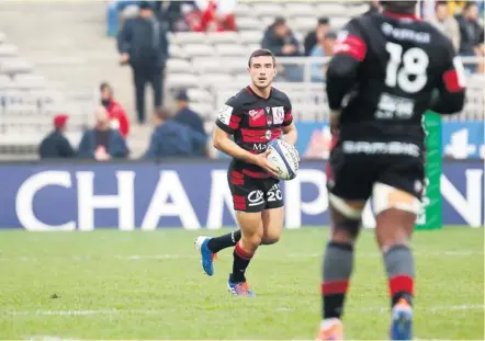  ?? Photo Icon Sport ?? Baptiste Couilloud pourrait faire son retour dans le groupe lyonnais dès ce week-end contre Toulon.