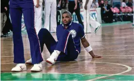  ?? Dick Raphael/NBAE/Getty Images ?? Charles Barkley in 1985, a year after he was drafted by the Philadelph­ia 76ers. Photograph: