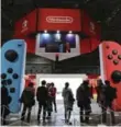  ??  ?? Nintendo Co. has lagged amid competitio­n from smartphone­s, but it expects to sell another 10 million Switch machines this year.