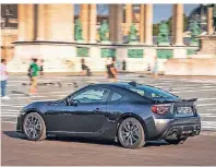  ?? FOTO: SUBARU ?? Sieht nach Sportwagen aus, fährt sich auch so: Der Subaru BRZ Sport macht Spaß.