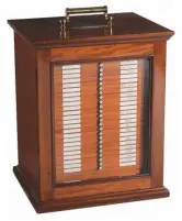  ??  ?? Fig 3: Mahogany microscope slide cabinet. £12,400