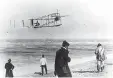  ?? The Associated Press file ?? Orville and Wilbur Wright test their airplane on a beach.