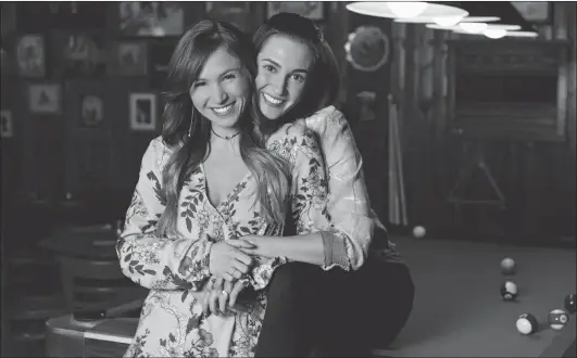  ??  ?? Dominique Provost-Chalkley and Katherine Barrell as seen in “Wynonna Earp”