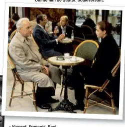  ??  ?? « Nelly et Mr. Arnaud » (1995), avec Michel Serrault et Emmanuelle Béart.
Ultime film de Sautet, bouleversa­nt.