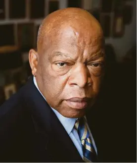  ?? Jeff Hutchens / Getty Images ?? Rep. John Lewis, D-Ga., died Friday of pancreatic cancer at age 80.