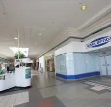  ?? VINCE TALOTTA/TORONTO STAR ?? FIVE POINTS MALL, OSHAWA: The area, once occupied by the Target store, now empty, has been sold to a self-storage company.