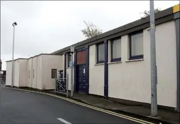  ??  ?? The old library building in Redmond Square car park.