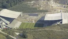  ?? (Photo DR) ?? L’Estadio municipal de Braga ne comporte pas de tribunes derrière les buts.