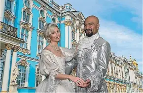  ??  ?? Engaged couple, violinist Jessica Hindin and tenor Bonaventur­e Allan- Moetaua will be performing in Waltz of My Heart.