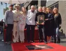  ?? Jim Ruymen/UPI/Shuttersto­ck ?? Puppeteers Sid (left) and Marty Krofft are joined by Greg Garcia, David Arquette, Beverly D’Angelo, Maureen McCormick and Susan Olsen during ceremony honoring them with the star on the Hollywood Walk of Fame on 13 February 2020. Photograph: