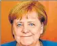  ??  ?? Angela Merkel