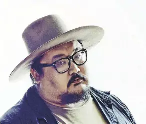  ??  ?? Inuit singer Josh Q. brings his band The Trade-Offs to Edmonton this week, part of Northern Rodeo and the Interstell­ar Rodeo.
