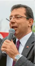  ?? Foto: Bülent Kilic, afp ?? Gewählt: Istanbuls neuer Bürgermeis­ter Ekrem Imamoglu.