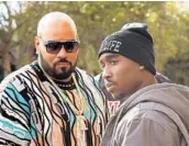  ?? CODEBLACK FILMS ?? Dominic L. Santana and Demetrius Shipp Jr. on Me” in “All Eyez
R (for language throughout, drug use, violence, some nudity and sexuality)
2:20