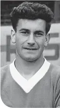  ??  ?? Tony Fraser in his Aberdeen shirt in 1965