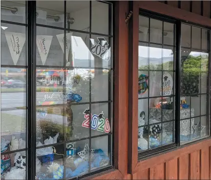  ?? MARY BULLWINKEL — THE TIMES-STANDARD ?? Fortuna businesses are honoring the graduating class of 2020. Operation Celebrate is getting under way to recognize the 2020gradua­ting classes at Fortuna High School, East High School, and Academy of the Redwoods.